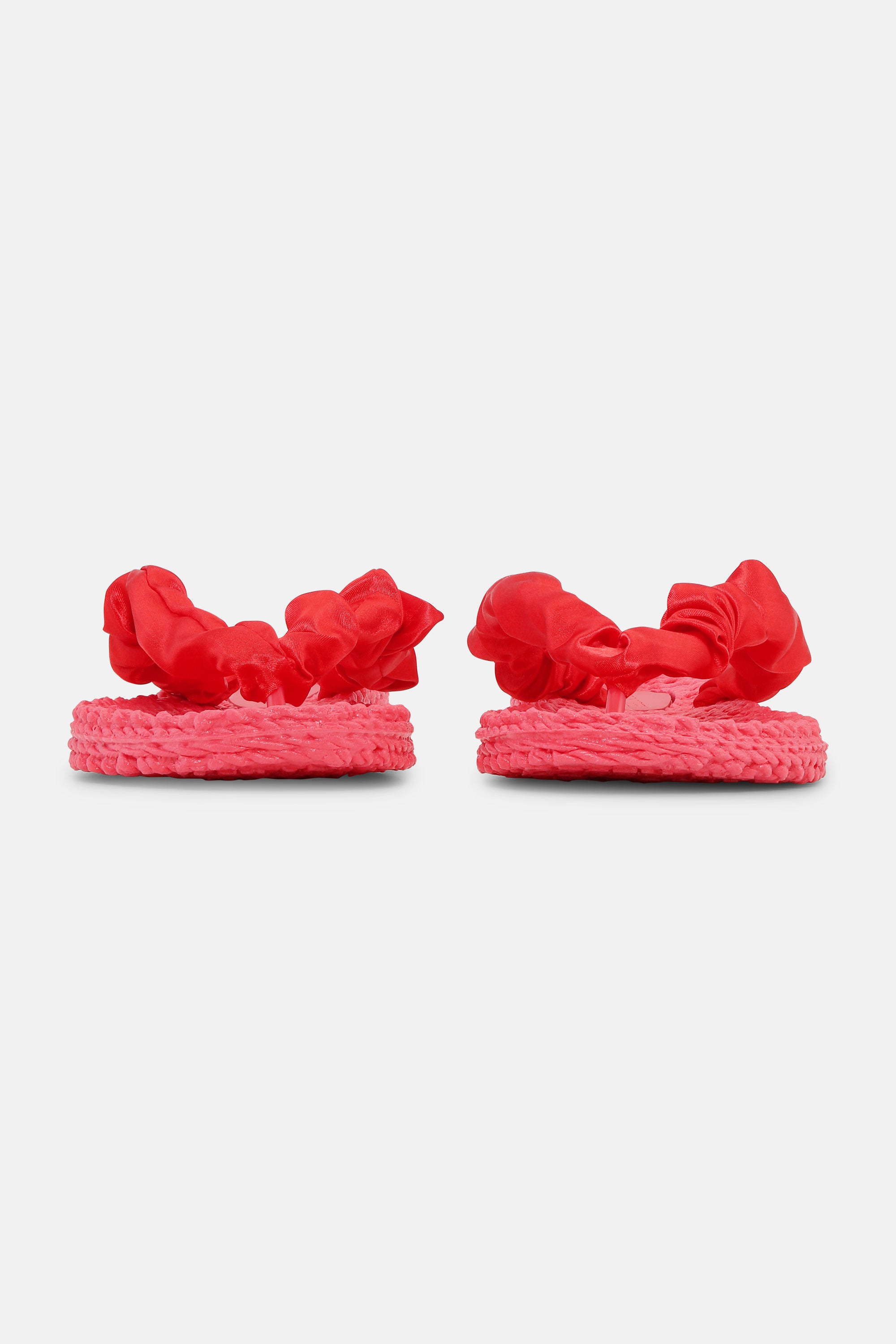 Tongs Tissu - Raspberry